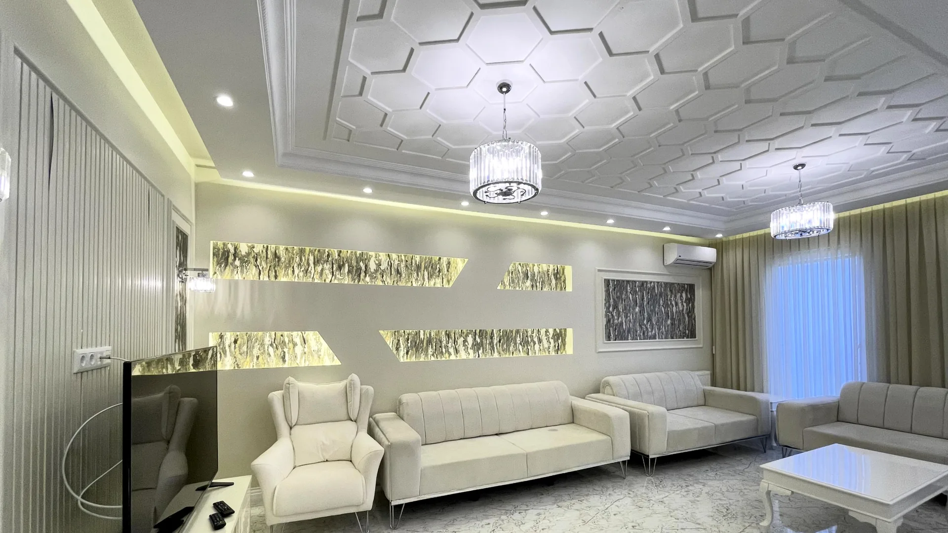 Mill House Decor çağdaş salon iç mimari tasarımı