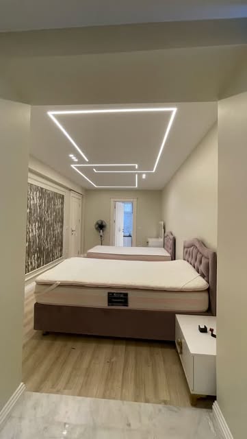 Mill House Decor yatak odası iç mimari uygulaması